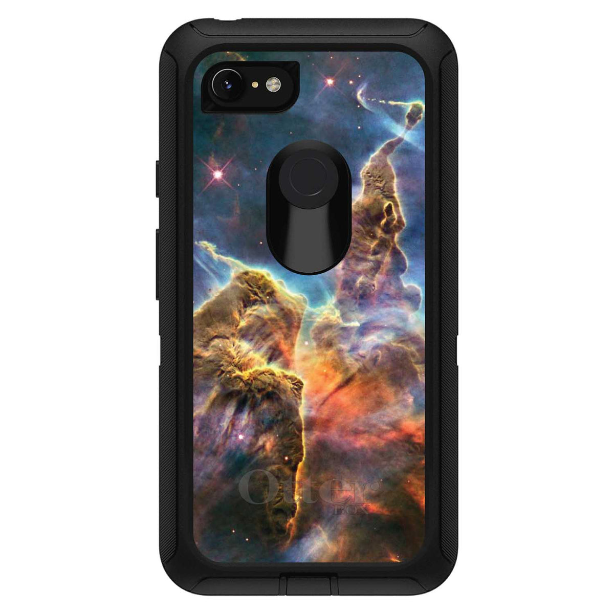 Blue Yellow Orange Carina Nebula OtterBox Defender Case for iPhone & Galaxy, view 18