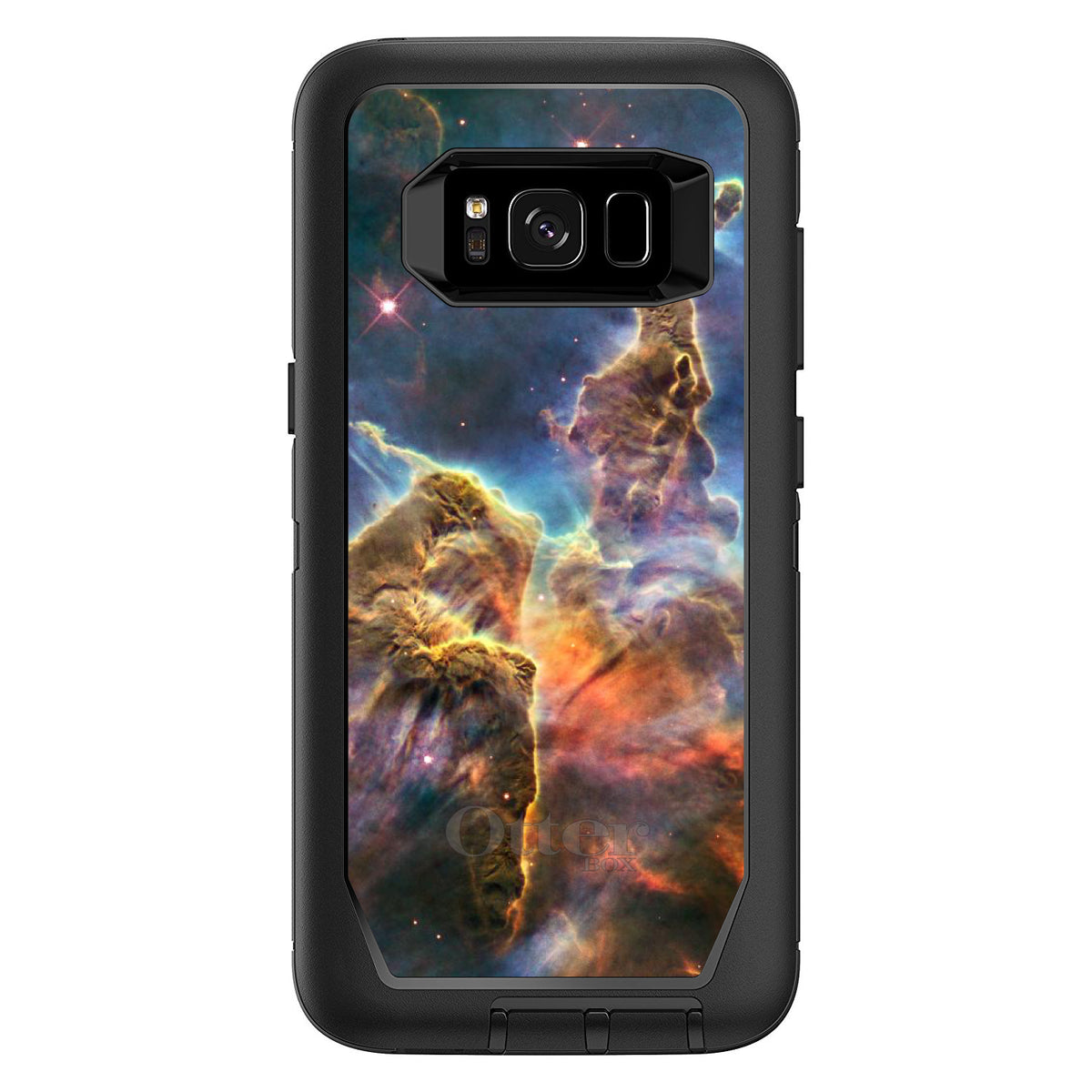 Blue Yellow Orange Carina Nebula OtterBox Defender Case for iPhone & Galaxy, view 12