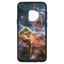 DistinctInk™ OtterBox Symmetry Series Case for Apple iPhone / Samsung Galaxy / Google Pixel - Blue Yellow Orange Carina Nebula
