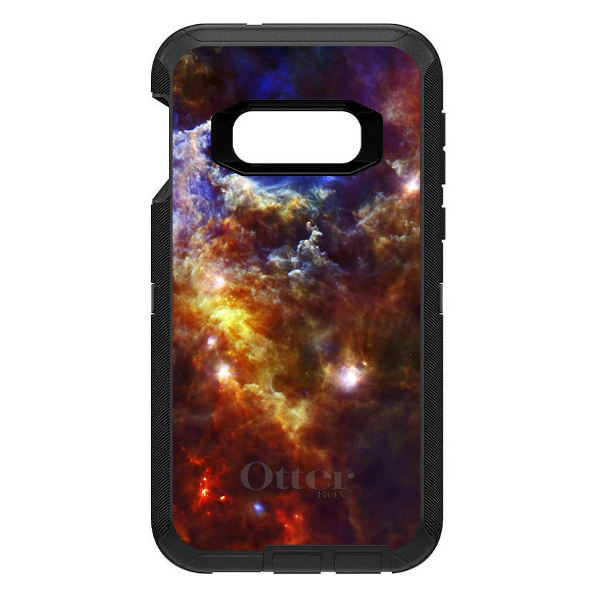 Red Yellow Blue Rosette Nebula OtterBox Defender Case for iPhone & Galaxy, view 10