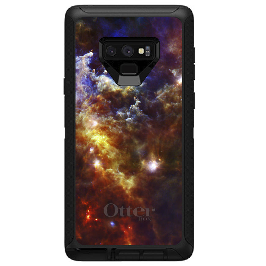 Red Yellow Blue Rosette Nebula OtterBox Defender Case for iPhone & Galaxy, view 16