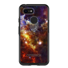 DistinctInk™ OtterBox Symmetry Series Case for Apple iPhone / Samsung Galaxy / Google Pixel - Red Yellow Blue Rosette Nebula