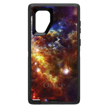 DistinctInk™ OtterBox Defender Series Case for Apple iPhone / Samsung Galaxy / Google Pixel - Red Yellow Blue Rosette Nebula