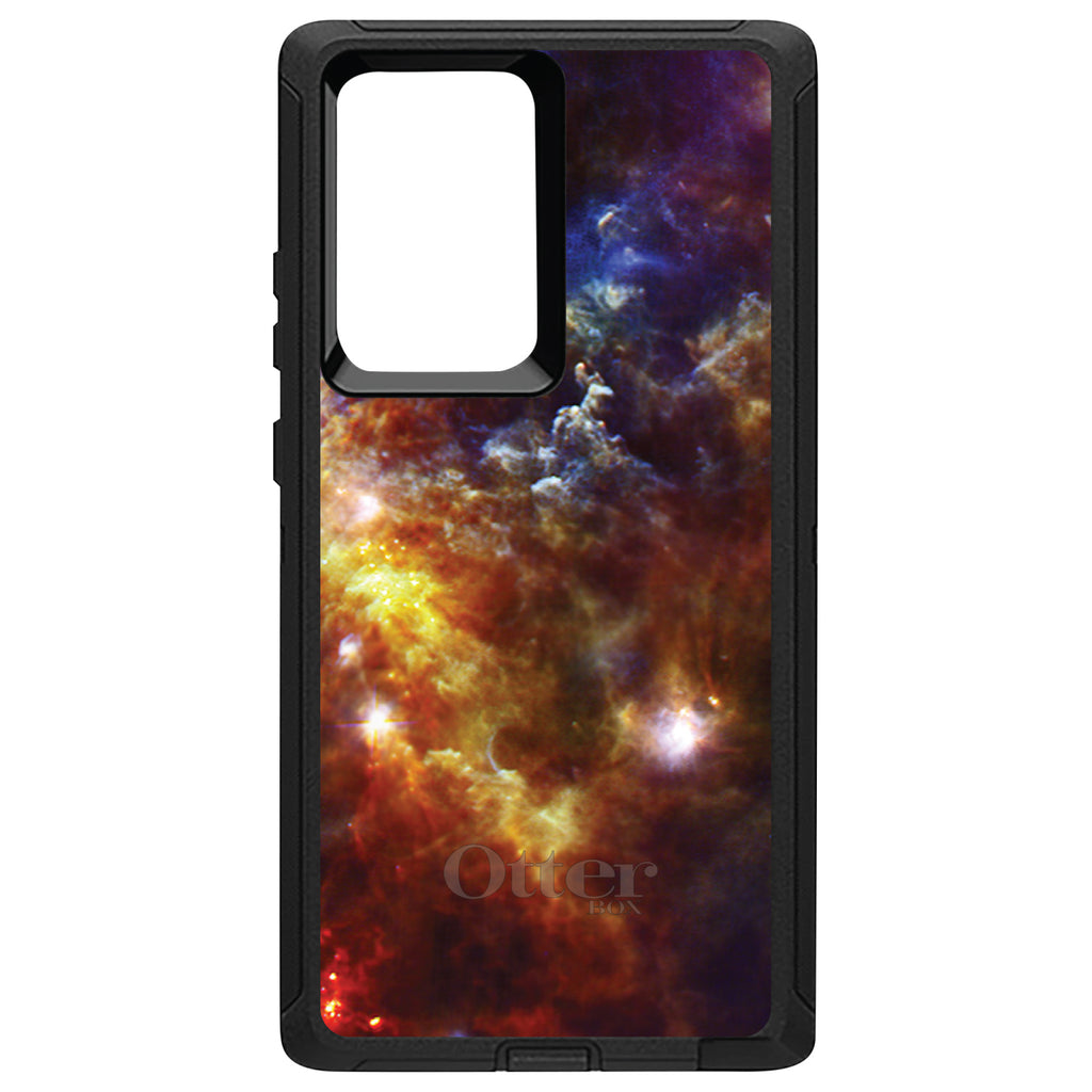 Red Yellow Blue Rosette Nebula OtterBox Defender Case for iPhone & Galaxy, view 13