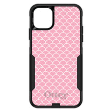 DistinctInk™ OtterBox Commuter Series Case for Apple iPhone or Samsung Galaxy - Light Pink Scalloped Pattern