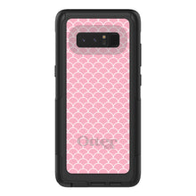 DistinctInk™ OtterBox Commuter Series Case for Apple iPhone or Samsung Galaxy - Light Pink Scalloped Pattern