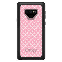 DistinctInk™ OtterBox Commuter Series Case for Apple iPhone or Samsung Galaxy - Light Pink Scalloped Pattern