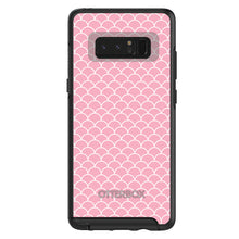 DistinctInk™ OtterBox Symmetry Series Case for Apple iPhone / Samsung Galaxy / Google Pixel - Light Pink Scalloped Pattern