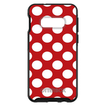 DistinctInk™ OtterBox Symmetry Series Case for Apple iPhone / Samsung Galaxy / Google Pixel - White & Red Polka Dots