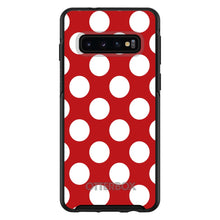 DistinctInk™ OtterBox Symmetry Series Case for Apple iPhone / Samsung Galaxy / Google Pixel - White & Red Polka Dots
