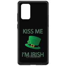 DistinctInk™ OtterBox Symmetry Series Case for Apple iPhone / Samsung Galaxy / Google Pixel - Black Green Kiss Me Im Irish