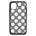 White & Grey Polka Dots OtterBox Symmetry Case for iPhone & Galaxy
