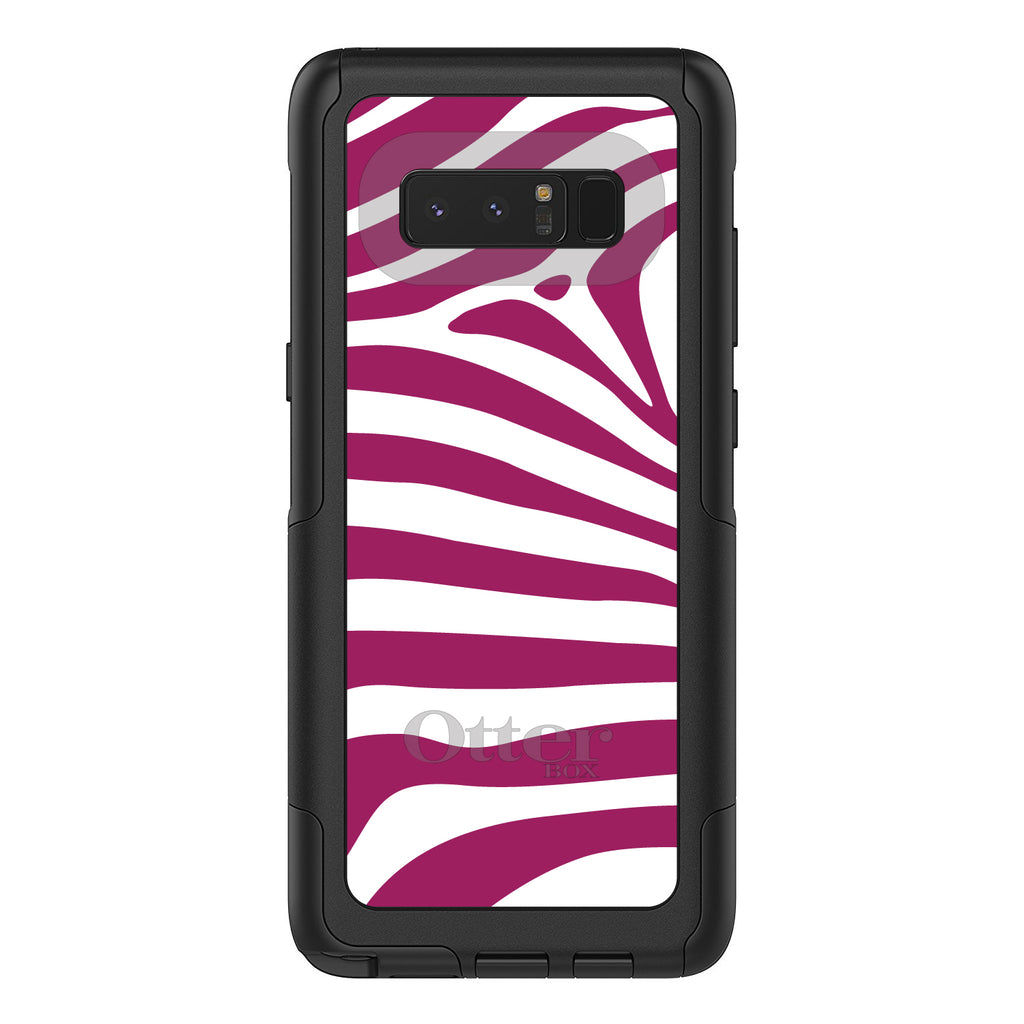 Fuchsia & White Zebra Skin Stripes OtterBox Commuter Case for iPhone & Galaxy, view 16