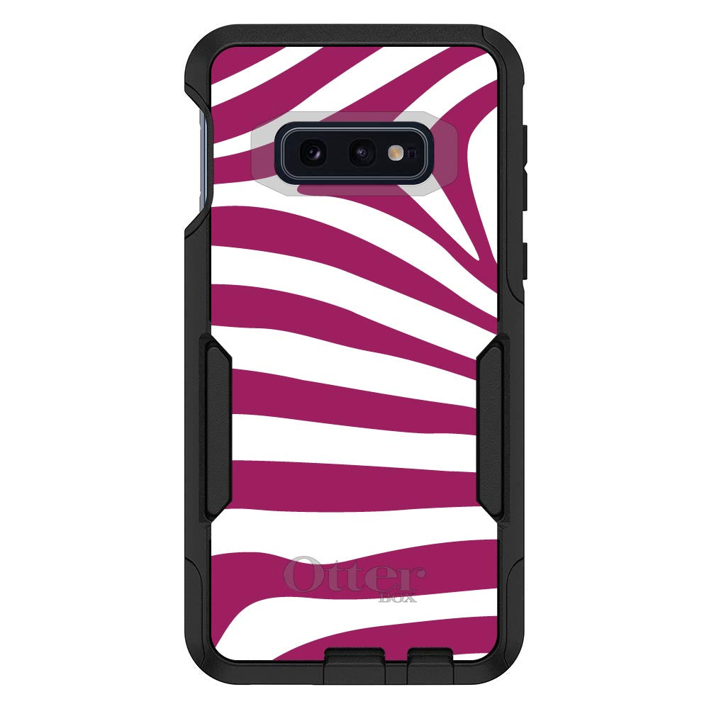 Fuchsia & White Zebra Skin Stripes OtterBox Commuter Case for iPhone & Galaxy, view 8