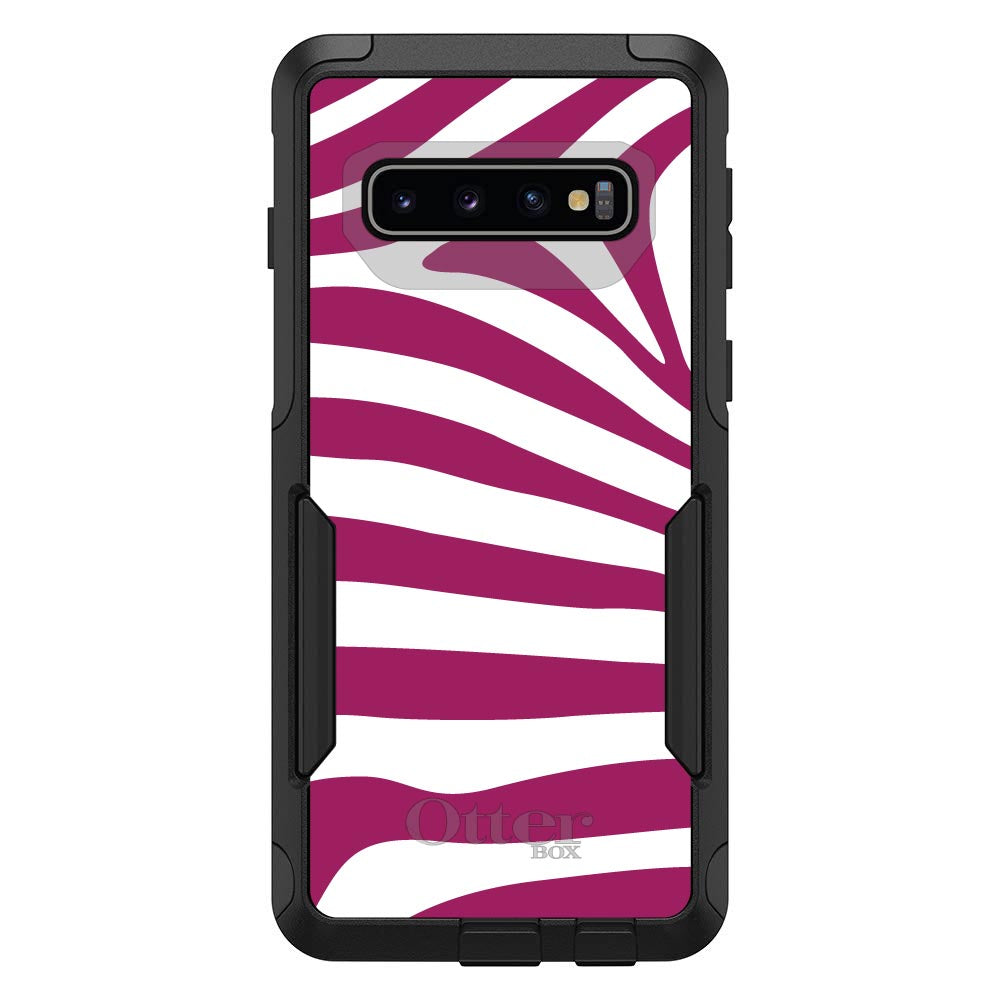 Fuchsia & White Zebra Skin Stripes OtterBox Commuter Case for iPhone & Galaxy, view 7