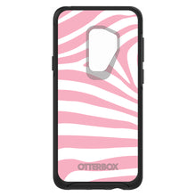 DistinctInk™ OtterBox Symmetry Series Case for Apple iPhone / Samsung Galaxy / Google Pixel - Pink & White Zebra Skin Stripes