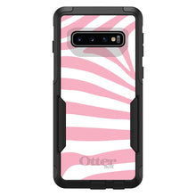DistinctInk™ OtterBox Commuter Series Case for Apple iPhone or Samsung Galaxy - Pink & White Zebra Skin Stripes