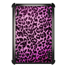 DistinctInk™ OtterBox Defender Series Case for Apple iPad / iPad Pro / iPad Air / iPad Mini - Pink Purple Leopard Skin Spots