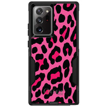 DistinctInk™ OtterBox Commuter Series Case for Apple iPhone or Samsung Galaxy - Hot Pink Black Leopard Skin Spots