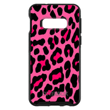 DistinctInk™ OtterBox Symmetry Series Case for Apple iPhone / Samsung Galaxy / Google Pixel - Hot Pink Black Leopard Skin Spots