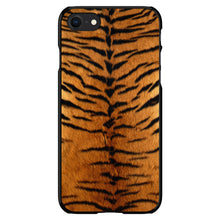 DistinctInk® Hard Plastic Snap-On Case for Apple iPhone or Samsung Galaxy - Yellow Black Tiger Fur Skin