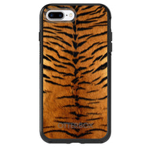 DistinctInk™ OtterBox Symmetry Series Case for Apple iPhone / Samsung Galaxy / Google Pixel - Yellow Black Tiger Fur Skin