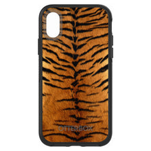 DistinctInk™ OtterBox Symmetry Series Case for Apple iPhone / Samsung Galaxy / Google Pixel - Yellow Black Tiger Fur Skin