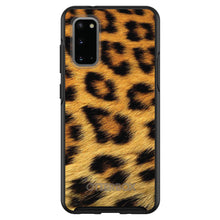 DistinctInk™ OtterBox Symmetry Series Case for Apple iPhone / Samsung Galaxy / Google Pixel - Brown Black Leopard Fur Skin