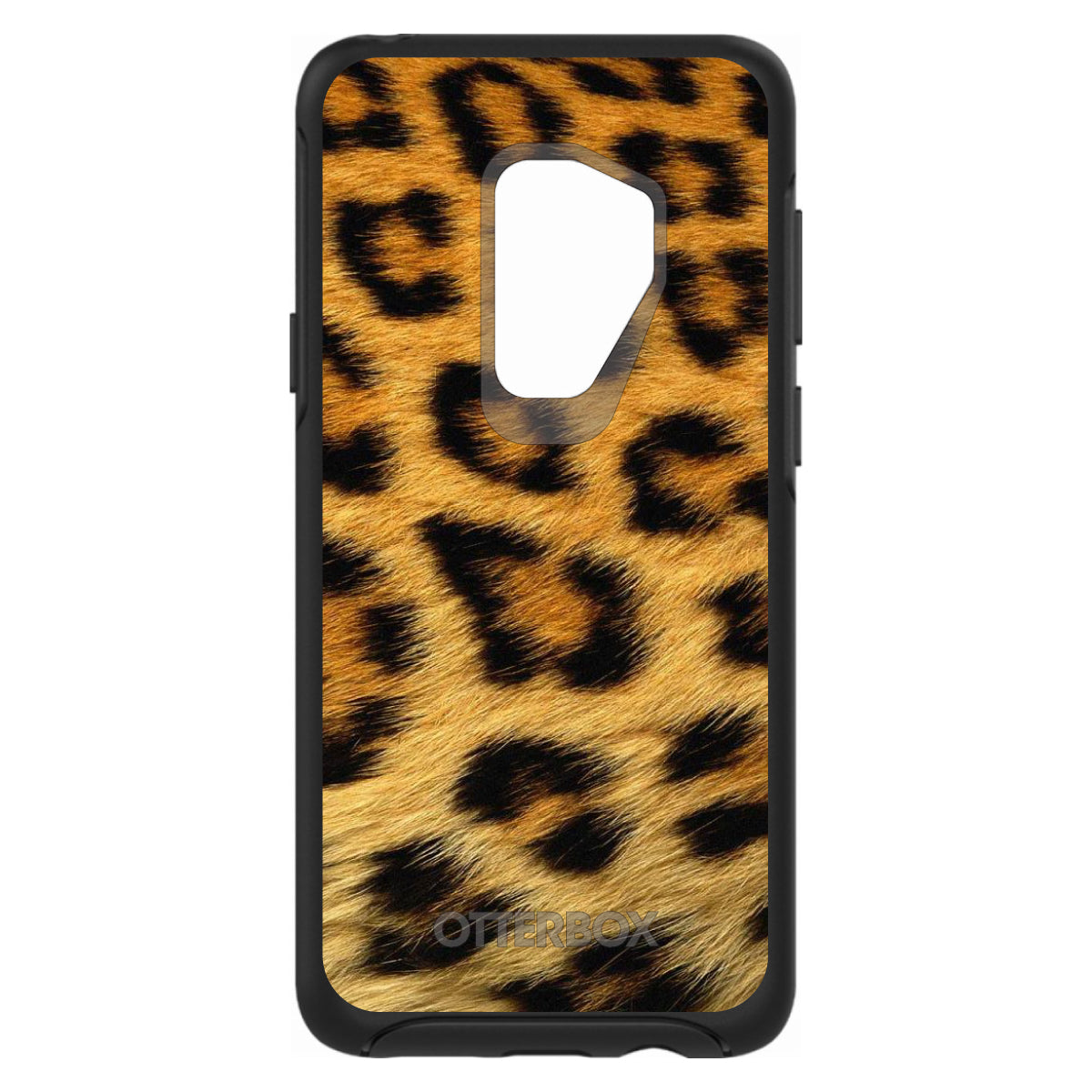 Brown Black Leopard Fur Skin OtterBox Symmetry Case for iPhone & Galaxy, view 9