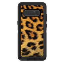 DistinctInk™ OtterBox Defender Series Case for Apple iPhone / Samsung Galaxy / Google Pixel - Brown Black Leopard Fur Skin