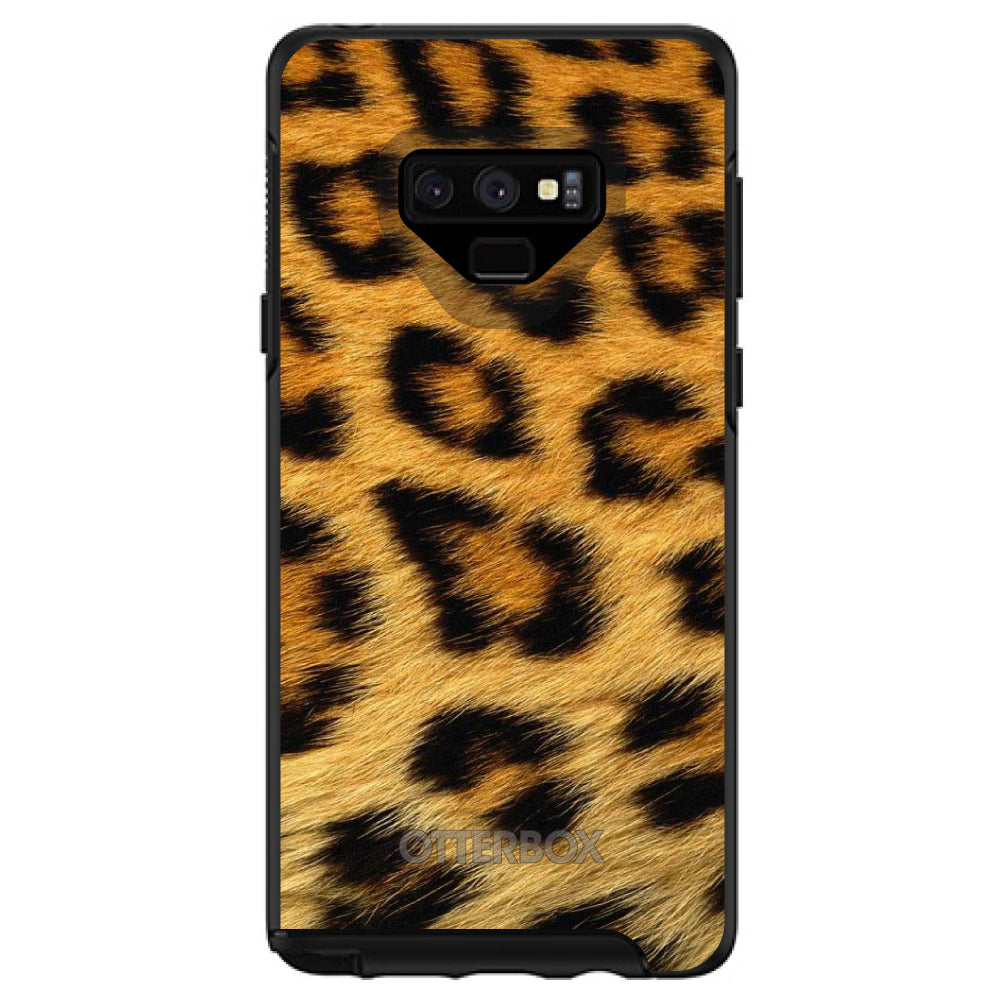 Brown Black Leopard Fur Skin OtterBox Symmetry Case for iPhone & Galaxy, view 13