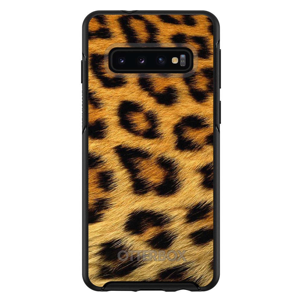 Brown Black Leopard Fur Skin OtterBox Symmetry Case for iPhone & Galaxy, view 6