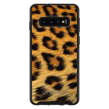 DistinctInk™ OtterBox Symmetry Series Case for Apple iPhone / Samsung Galaxy / Google Pixel - Brown Black Leopard Fur Skin