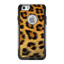 DistinctInk™ OtterBox Commuter Series Case for Apple iPhone or Samsung Galaxy - Brown Black Leopard Fur Skin