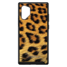 DistinctInk™ OtterBox Symmetry Series Case for Apple iPhone / Samsung Galaxy / Google Pixel - Brown Black Leopard Fur Skin