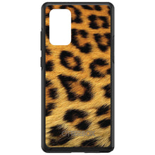 DistinctInk™ OtterBox Symmetry Series Case for Apple iPhone / Samsung Galaxy / Google Pixel - Brown Black Leopard Fur Skin