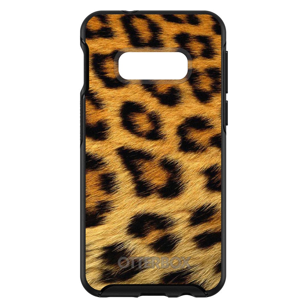 Brown Black Leopard Fur Skin OtterBox Symmetry Case for iPhone & Galaxy, view 7