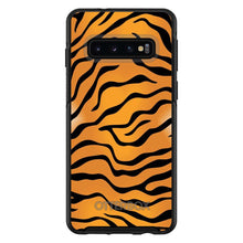 DistinctInk™ OtterBox Symmetry Series Case for Apple iPhone / Samsung Galaxy / Google Pixel - Orange Black White Tiger Skin