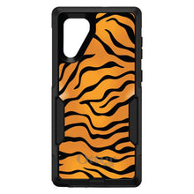 DistinctInk™ OtterBox Commuter Series Case for Apple iPhone or Samsung Galaxy - Orange Black White Tiger Skin