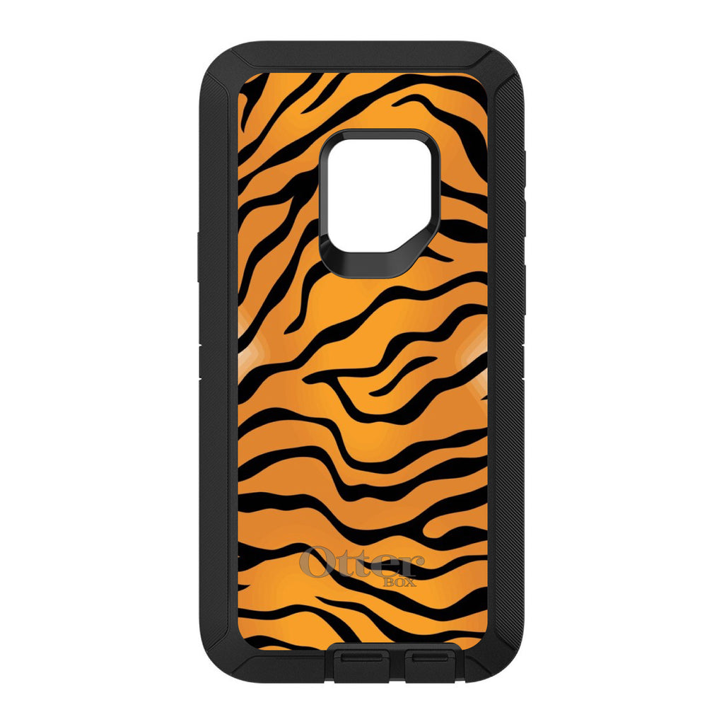 Orange Black White Tiger Skin OtterBox Defender Case for iPhone & Galaxy, view 11