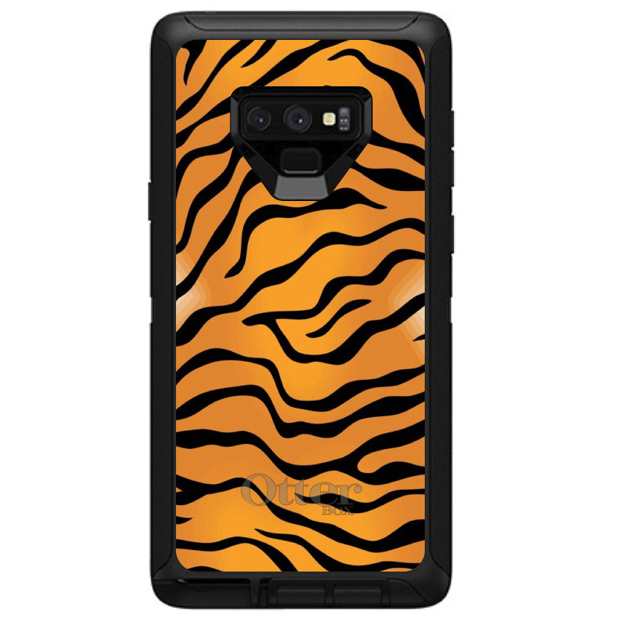Orange Black White Tiger Skin OtterBox Defender Case for iPhone & Galaxy, view 16