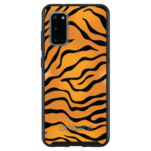 DistinctInk™ OtterBox Symmetry Series Case for Apple iPhone / Samsung Galaxy / Google Pixel - Orange Black White Tiger Skin