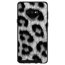 DistinctInk™ OtterBox Symmetry Series Case for Apple iPhone / Samsung Galaxy / Google Pixel - Black White Snow Leopard Fur