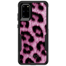 DistinctInk™ OtterBox Commuter Series Case for Apple iPhone or Samsung Galaxy - Pink Black Leopard Fur Skin
