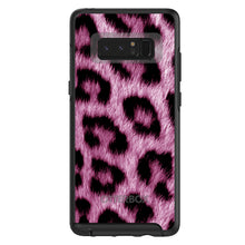 DistinctInk™ OtterBox Symmetry Series Case for Apple iPhone / Samsung Galaxy / Google Pixel - Pink Black Leopard Fur Skin