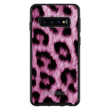 DistinctInk™ OtterBox Symmetry Series Case for Apple iPhone / Samsung Galaxy / Google Pixel - Pink Black Leopard Fur Skin