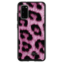 DistinctInk™ OtterBox Symmetry Series Case for Apple iPhone / Samsung Galaxy / Google Pixel - Pink Black Leopard Fur Skin