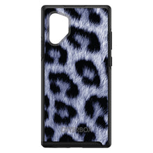 DistinctInk™ OtterBox Symmetry Series Case for Apple iPhone / Samsung Galaxy / Google Pixel - Blue Black Leopard Fur Skin