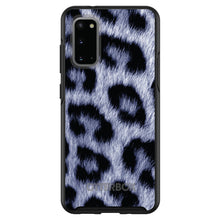 DistinctInk™ OtterBox Symmetry Series Case for Apple iPhone / Samsung Galaxy / Google Pixel - Blue Black Leopard Fur Skin