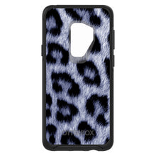DistinctInk™ OtterBox Symmetry Series Case for Apple iPhone / Samsung Galaxy / Google Pixel - Blue Black Leopard Fur Skin